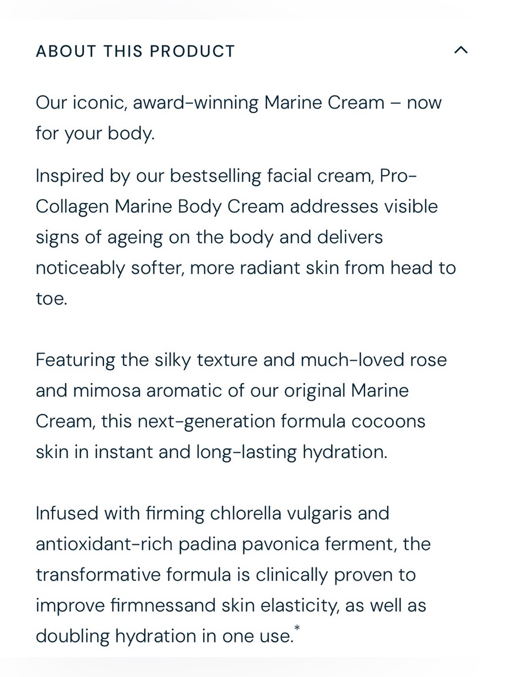 💦 ELEMIS PRO-COLLAGEN MARINE BODY CREAM - Picture 5 of 6